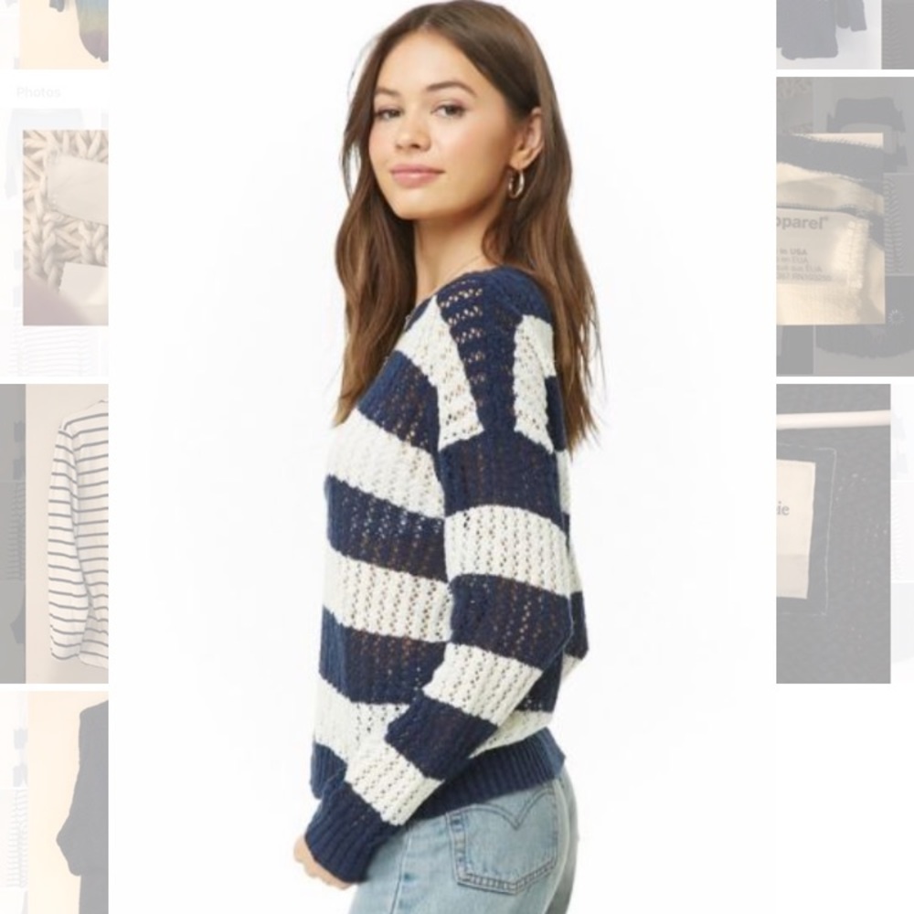 Loft! Stripped Sweater!!!